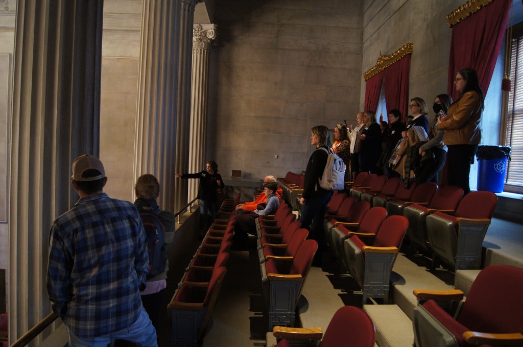 The hill to the Capitol is&nbsp;HUGE!